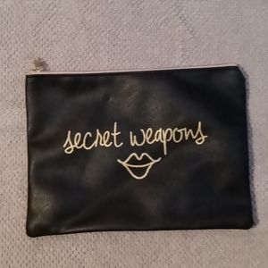Secret weapon cosmetic bag